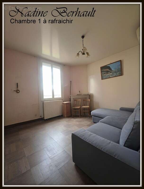 Maison Amilly 45, maison RDC à rénover - appartement et local commercial loué, terrain arboré de 1 538 m².entièrement clos.Centr - photo 6