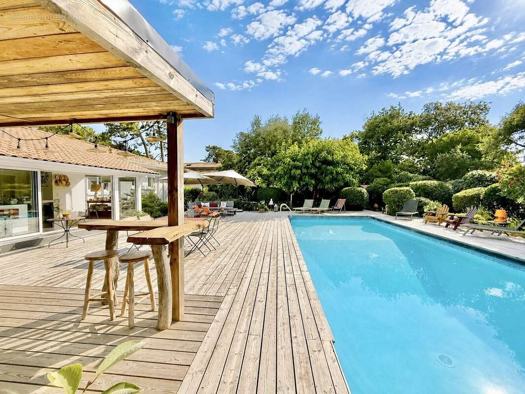Grande villa de plain-pied avec piscine plein sud  entre les Abatilles et le Pyla - photo 4