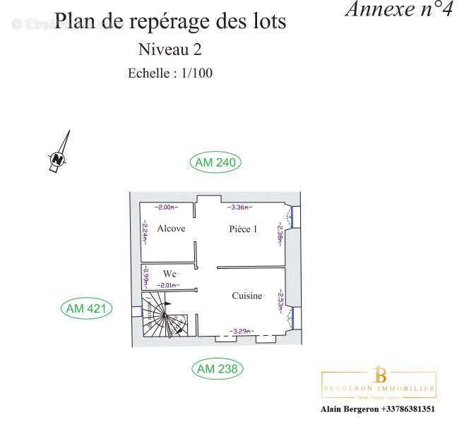 Appartement à LE CANNET