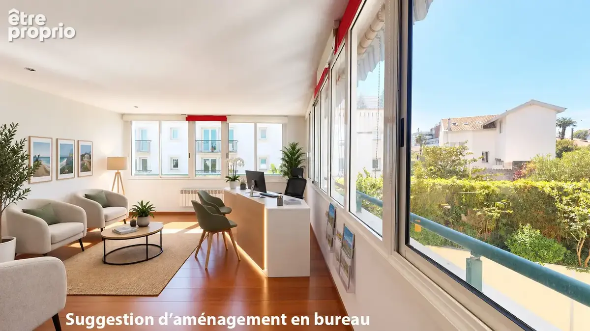 Bayonne   les arènes  grand t4 lumineux de 108 m2   usage habitation ou professionnel - photo 9