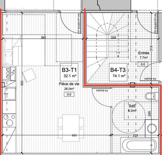 Appartement à SAINT-MALO