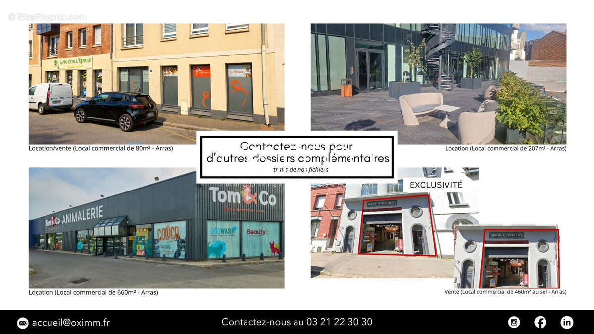 Commerce à ARRAS