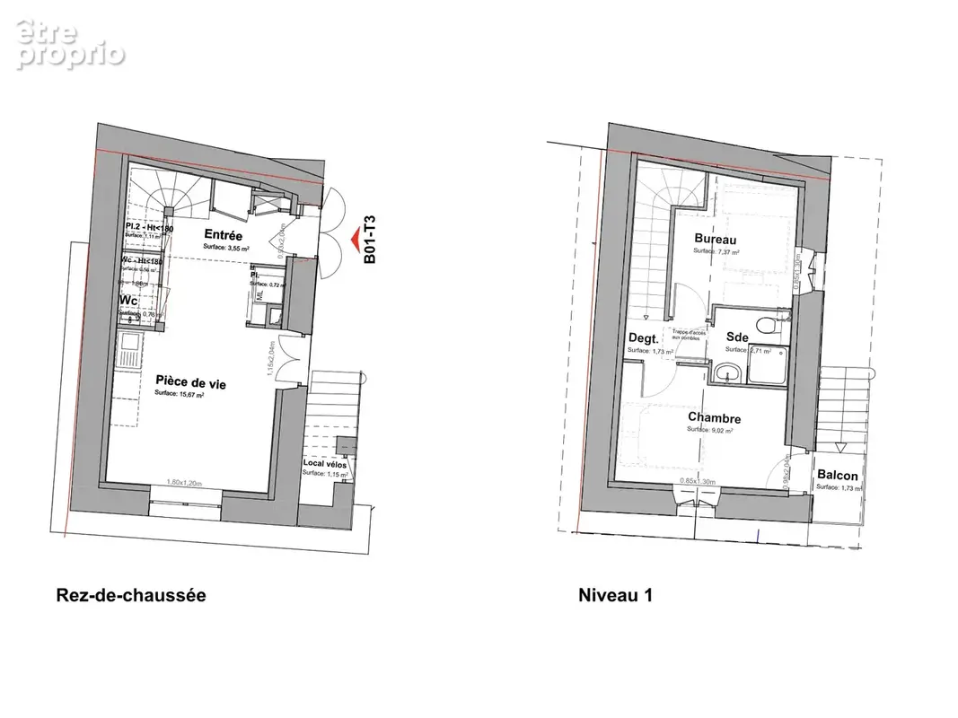 À VENDRE   « Le Panorama » Maison individuelle T3 avec jardin   À partir de 165 000 € HORS D’EAU / HORS D’AIR - photo 2
