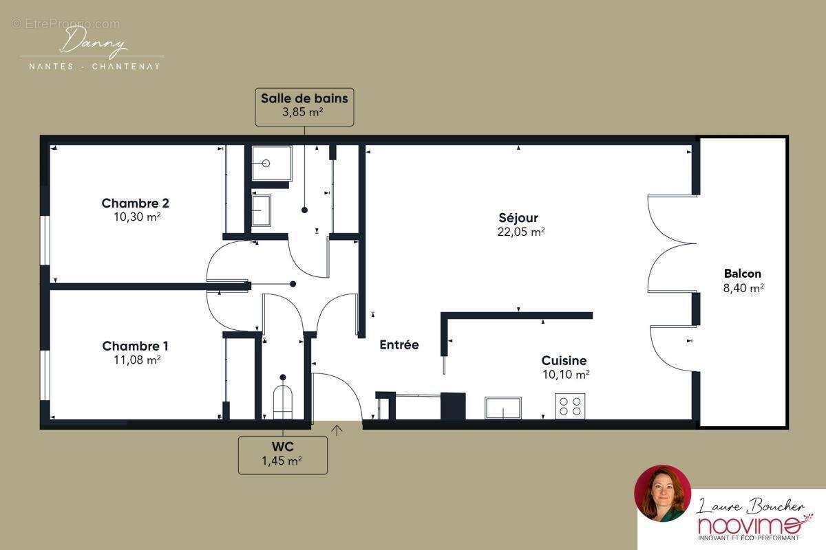 Appartement à NANTES