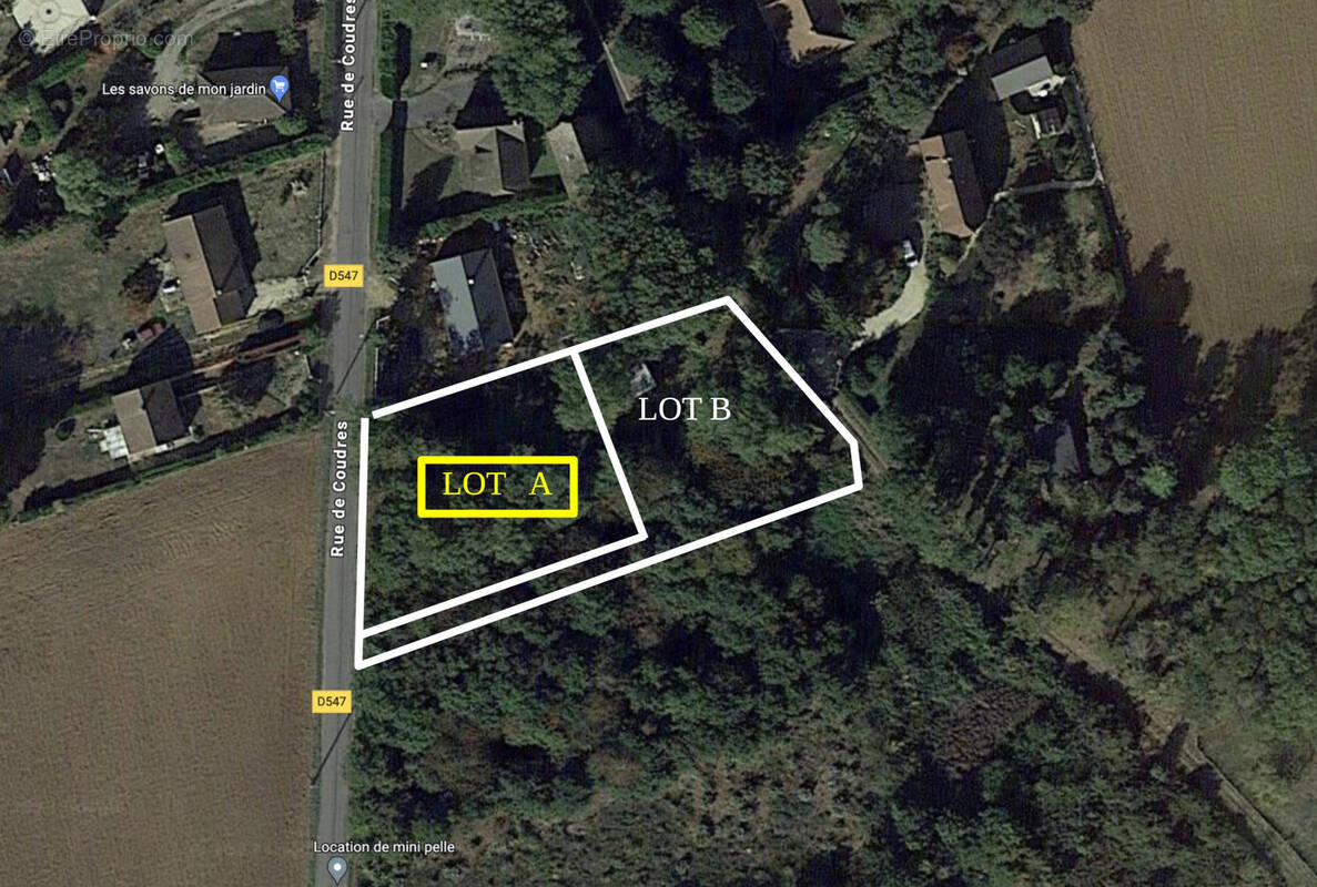 Terrain à LES AUTHIEUX