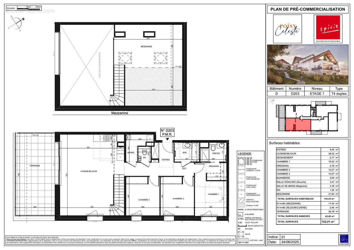 Appartement à POISY