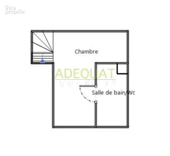 Bourgoin jallieu 'hyper centre ville' appartement de type 2 en duplex… - photo 14