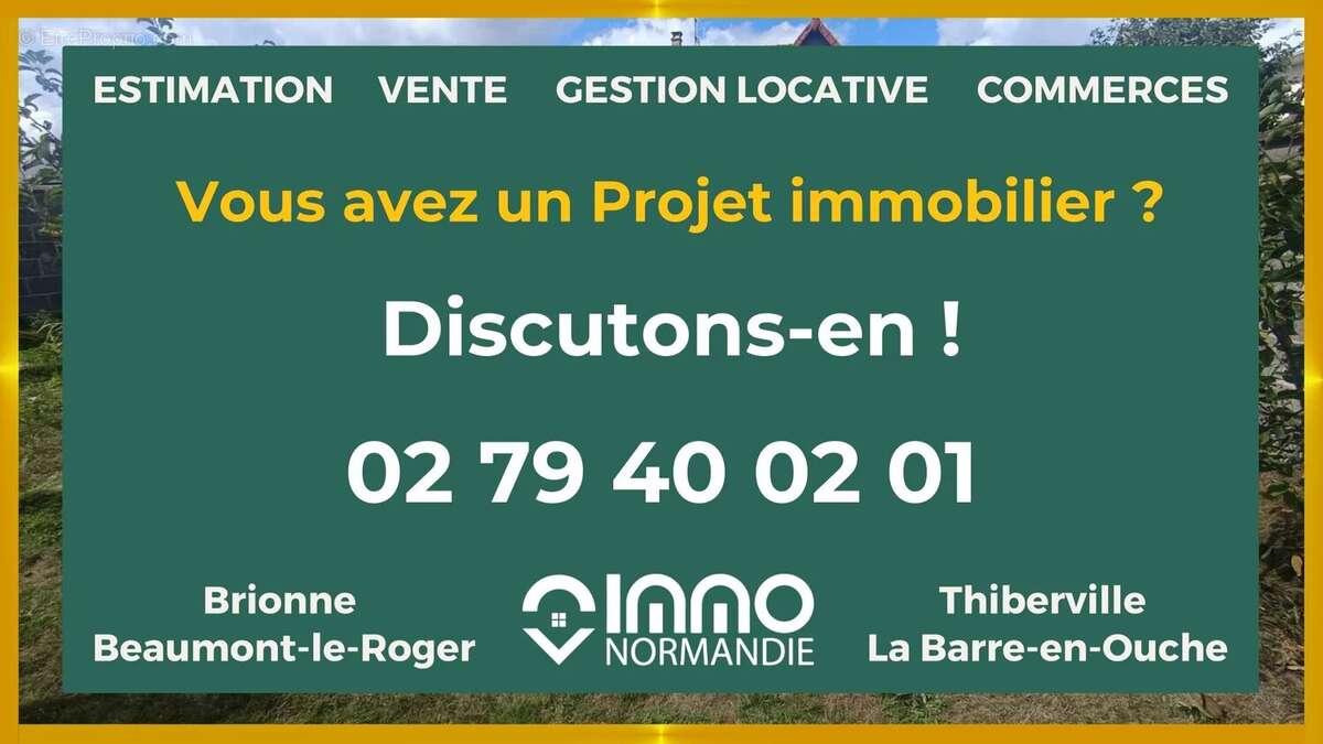 Maison à BEAUMONT-LE-ROGER