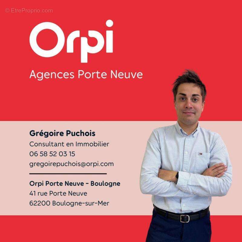 Appartement à SAINT-MARTIN-BOULOGNE