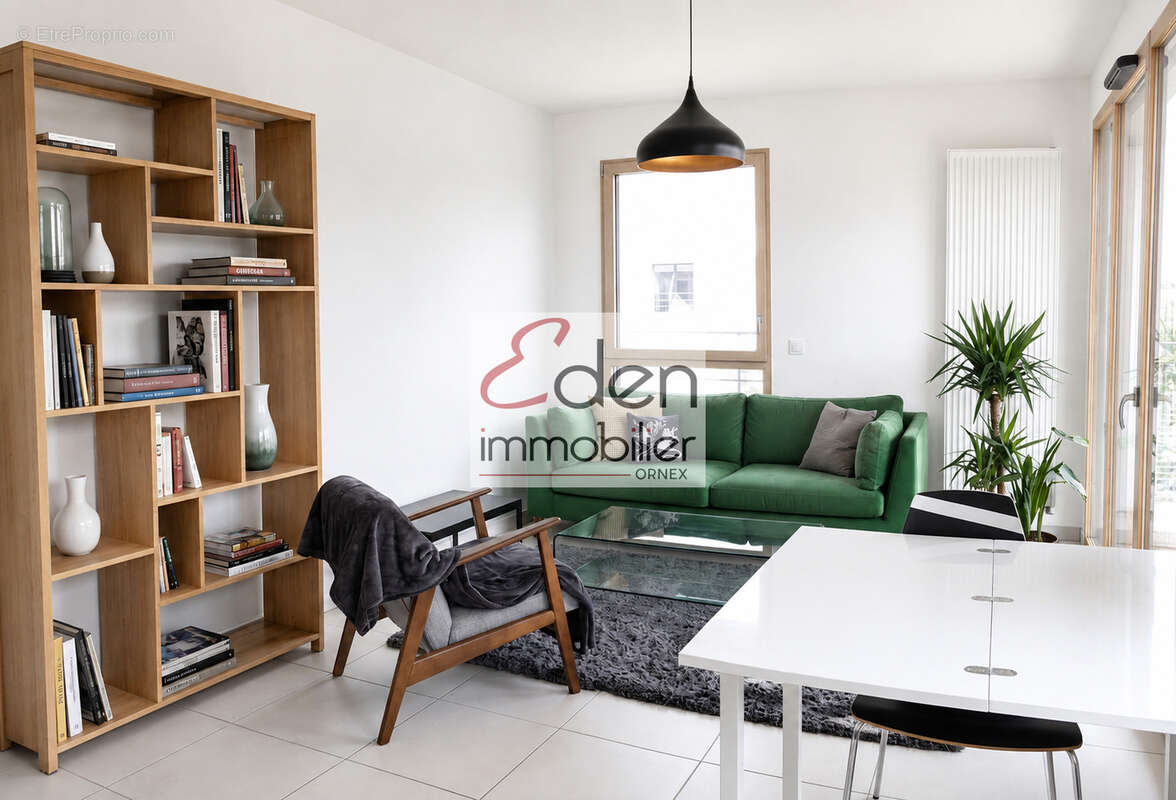 Segny centre -  t2 de 44m2 avec balcon vue mont blanc - photo 2
