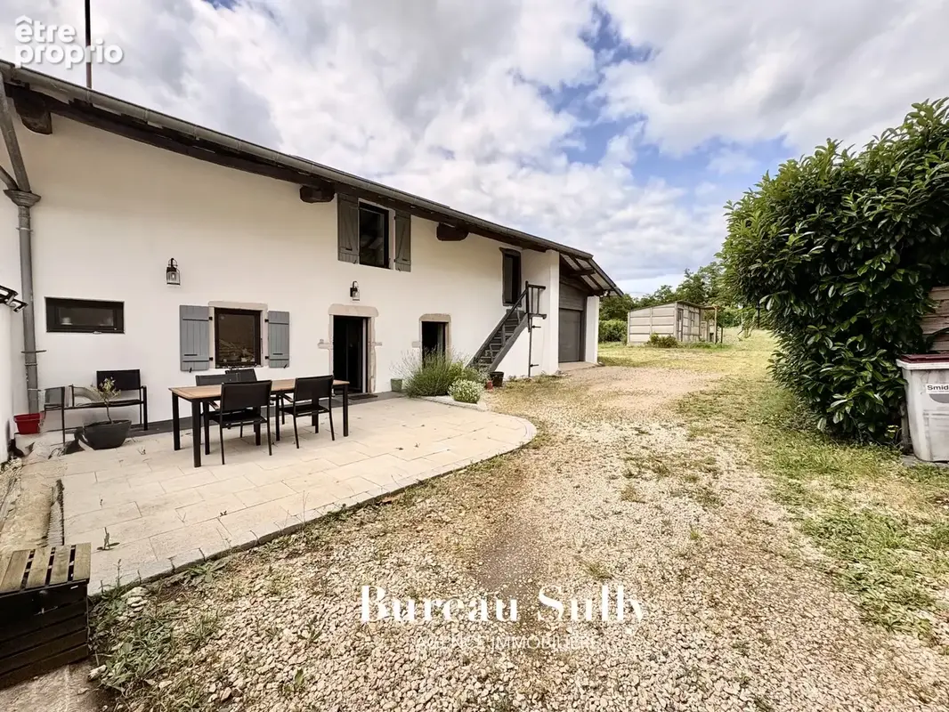 Maison 127 m2 terrain 1549 m2  ttes commodités Saint Didier sur Chalaronne, Thoissey 15 mn gare SNCF - photo 3