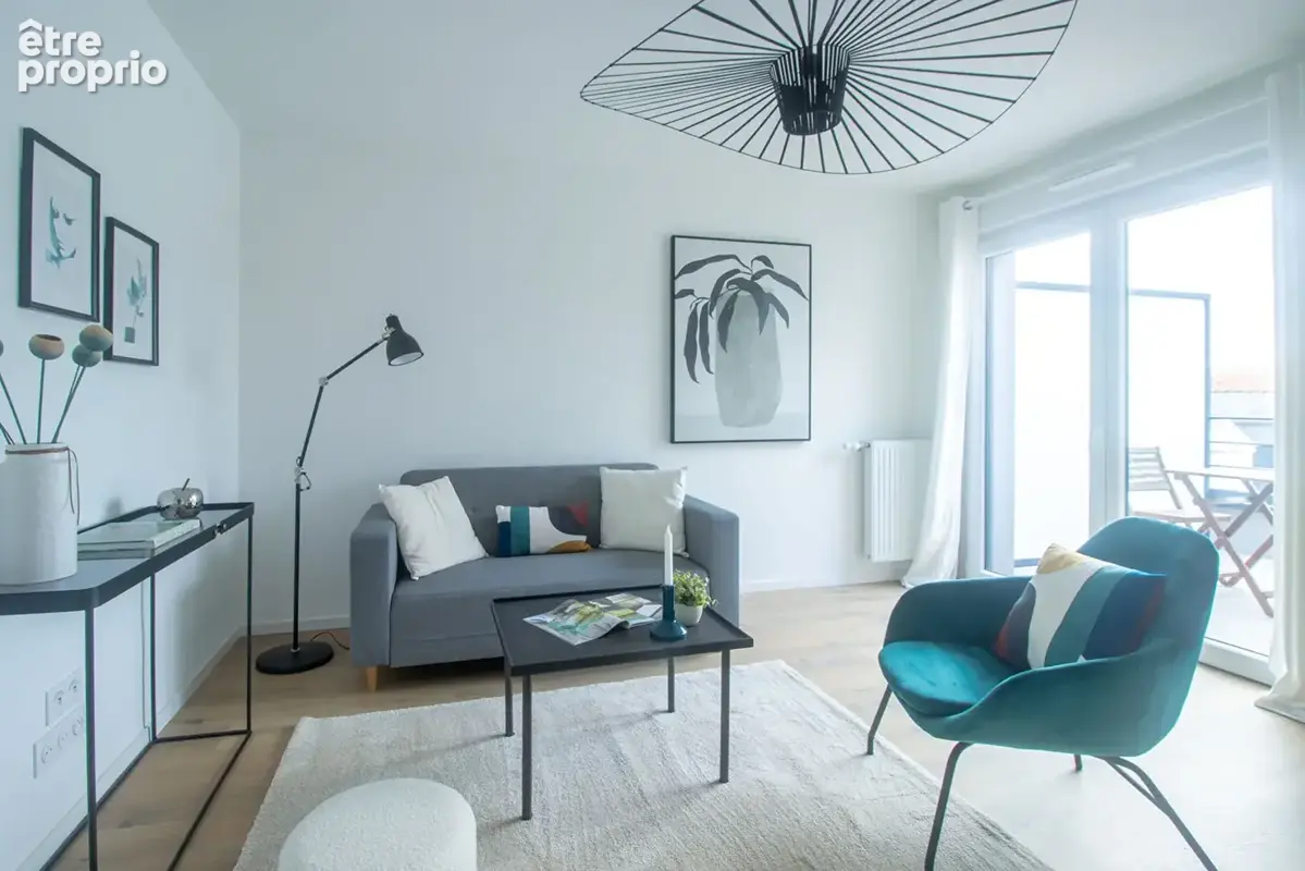 Quartier Les Justices - Appartement 64.19 m2 - 2 chambres - Balcon - Stationnement - photo 1