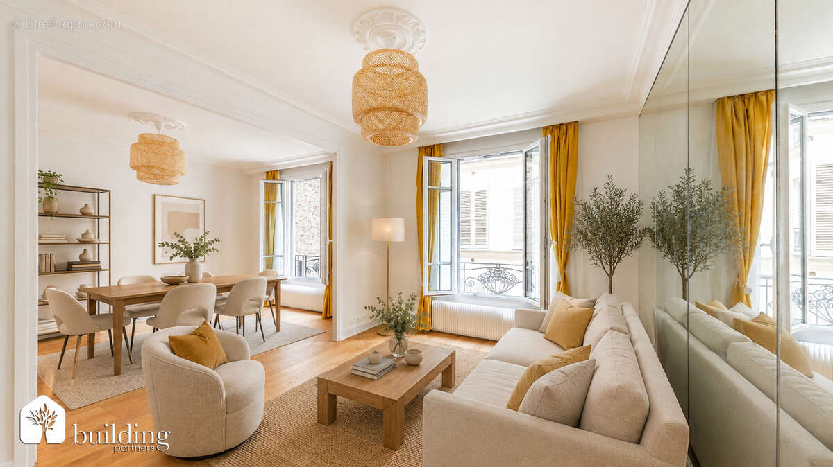 Arc de Triomphe Paris 17ème - Appartement 3 pièces 70 m² - photo 10