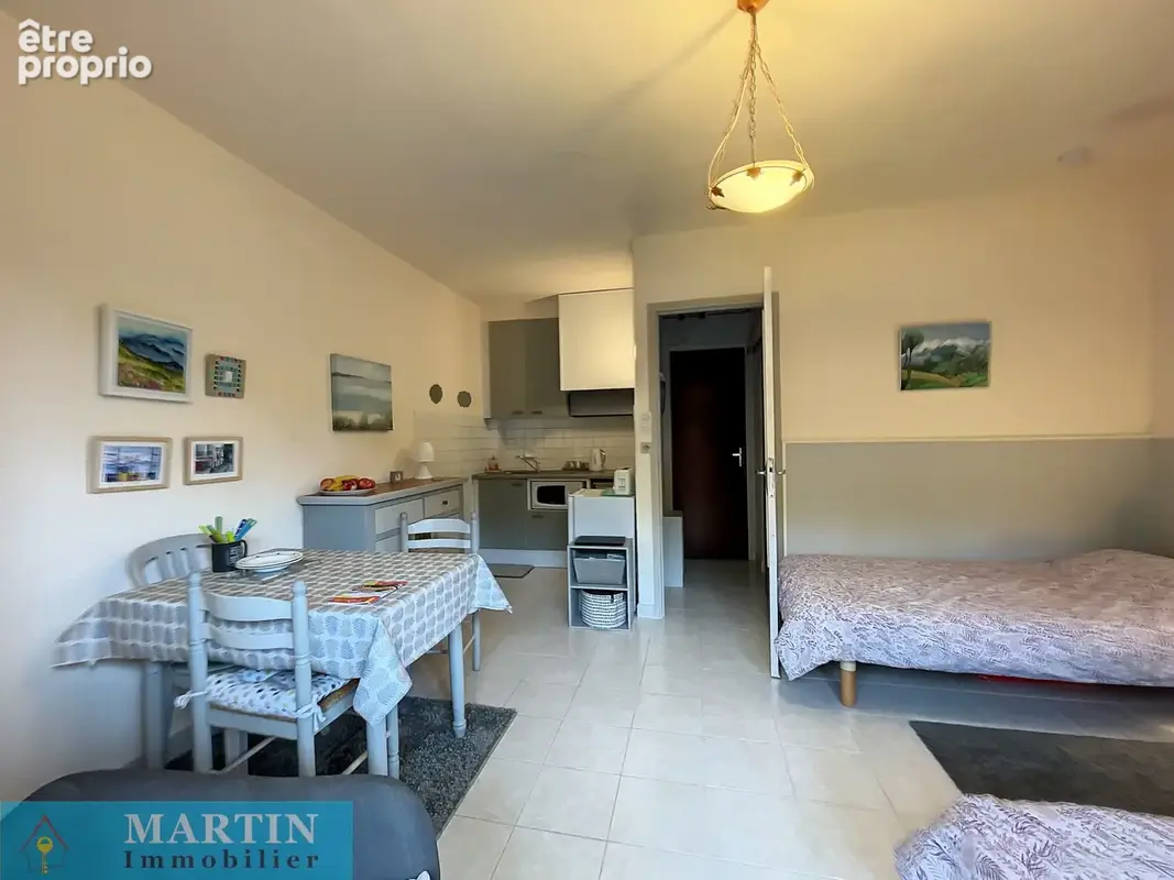 Studio avec balcon et place de parking - photo 4