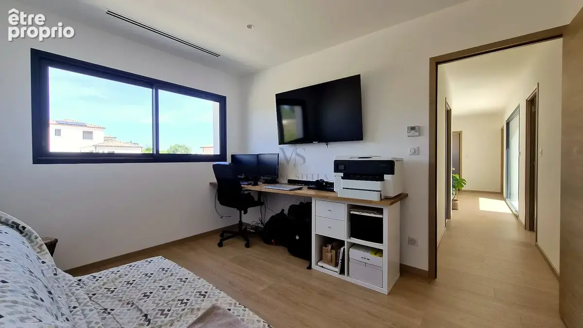 Maison contemporaine neuve 190 m²  Piscine à débordement  5 chambres  Cazouls-lès-Béziers - photo 20