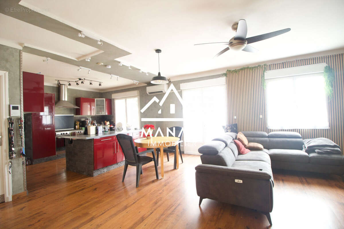 Pièce de vie - Maison à SAINT-ANDRE