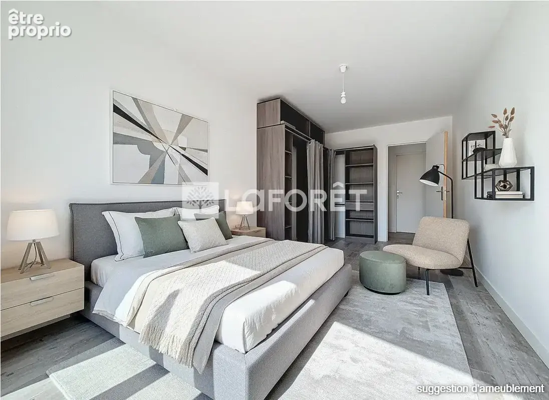 Appartement T3 lumineux avec double balcon, Proche tramway - photo 8