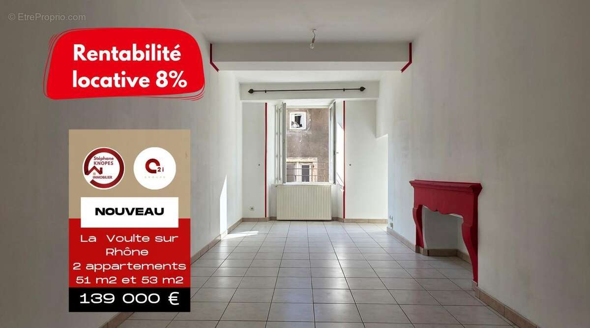 Appartement à LA VOULTE-SUR-RHONE