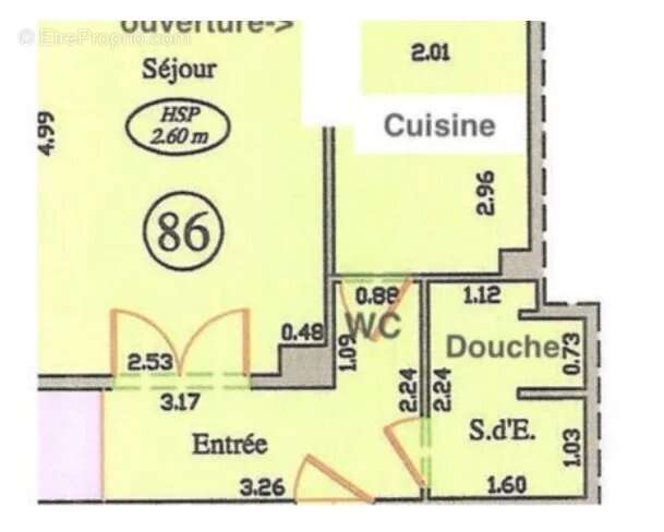 Appartement à PARIS-15E