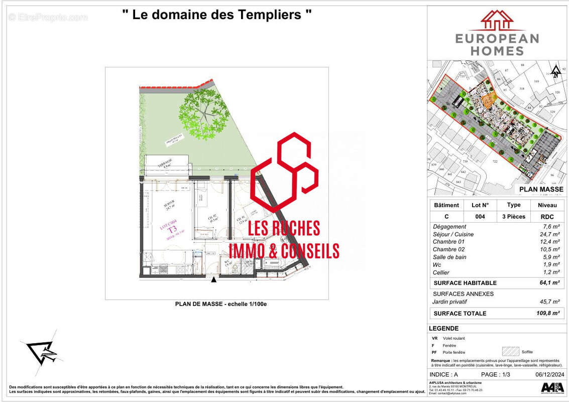 Appartement à MESSY