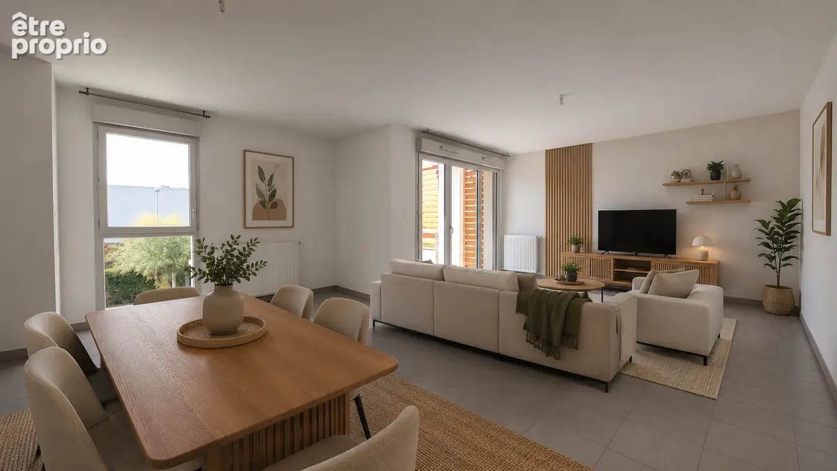 Blagnac - Appartement T4 - 91m² - 2 terrasses et 2 places de parking - photo 3