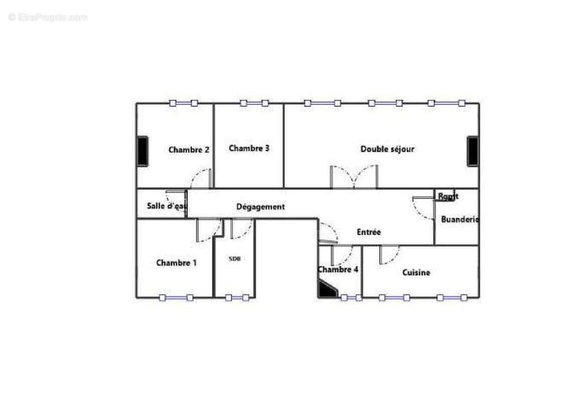 Appartement à PARIS-19E