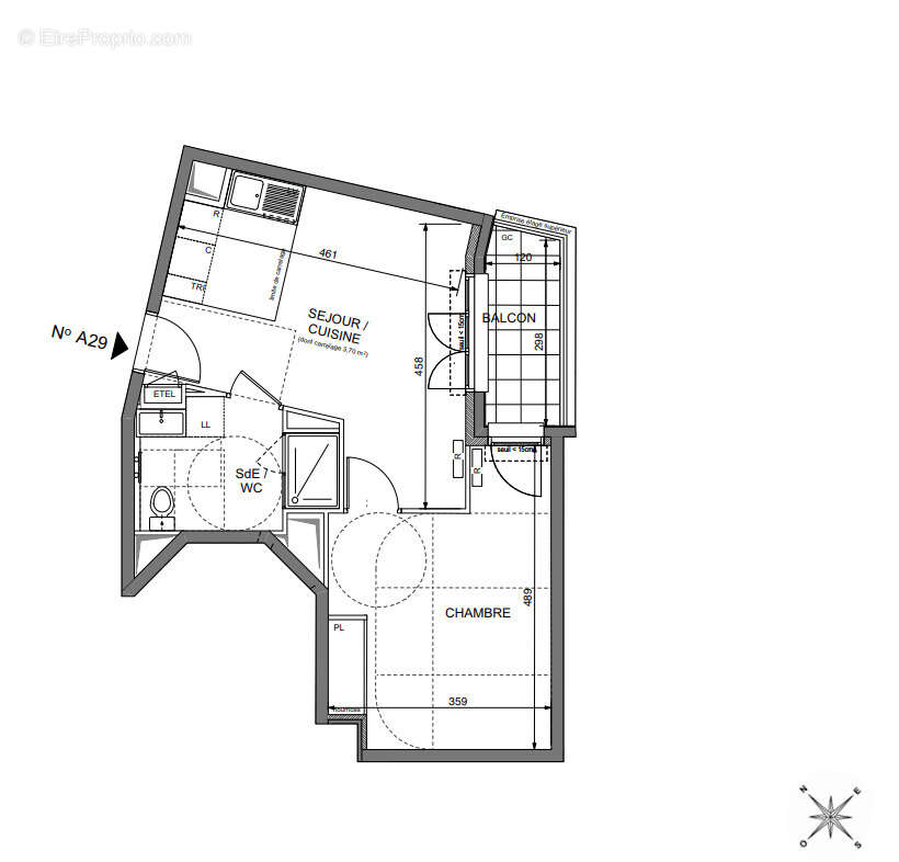Appartement à LE PLESSIS-ROBINSON