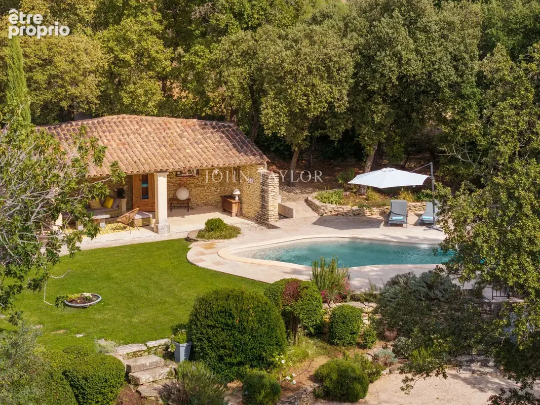 Elégante propriété en pierre avec piscine à Gordes, Luberon, Provence - photo 5