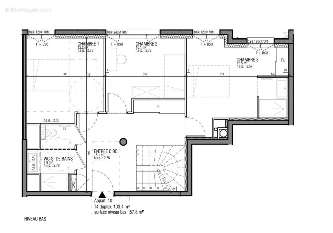 Appartement à LA TOUR-DE-SALVAGNY