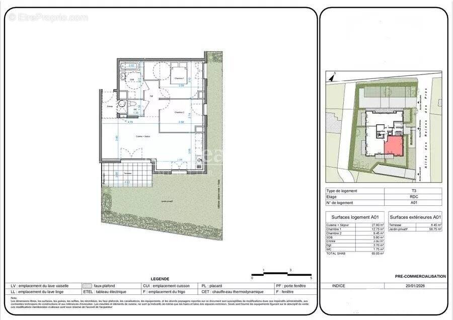 Appartement à PRAZ-SUR-ARLY