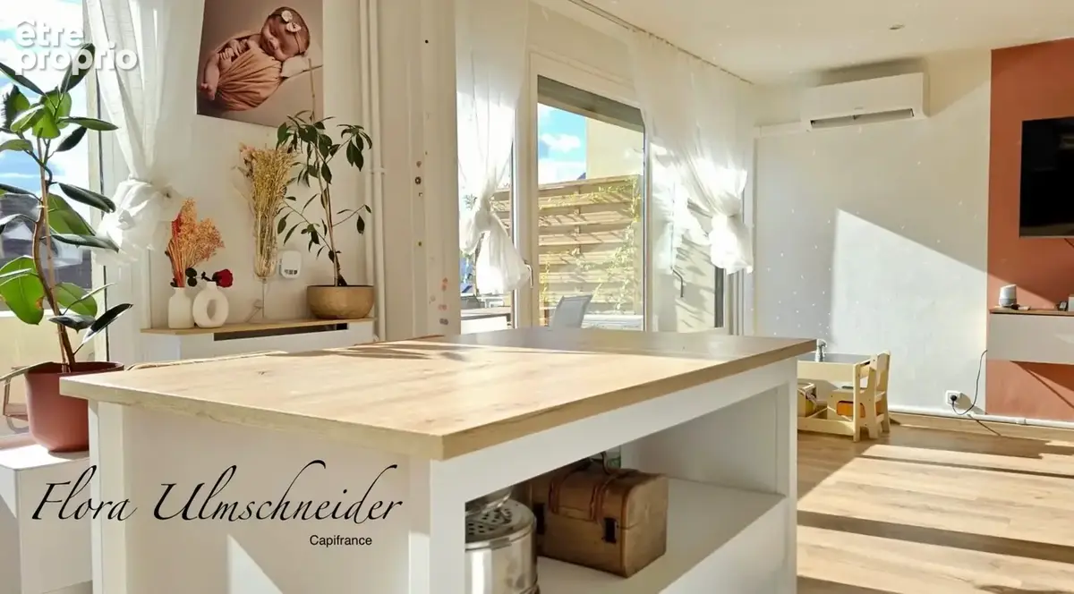 Appartement T4 à vendre à CHINDRIEUX (73) avec terrasse et vue lac du Bourget, cave et place de parking à 25 mns d'Aix-les-Bains - photo 2