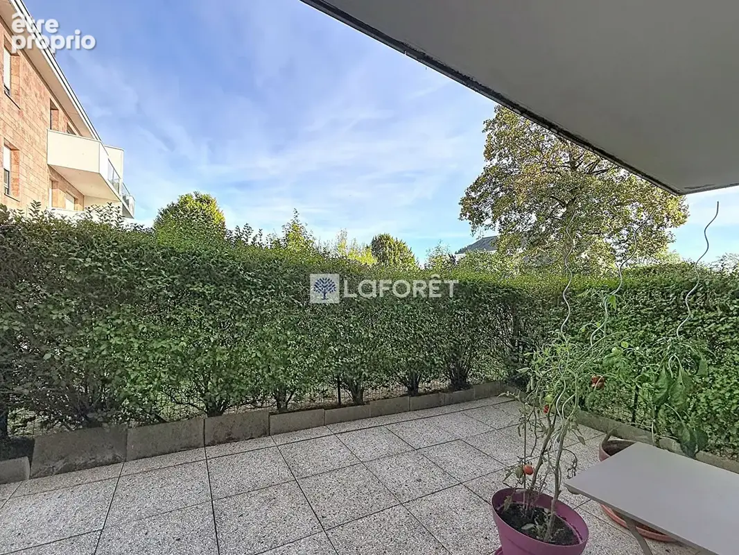 Bois-Guillaume - T2 en rez-de-jardin vendu loué avec parking et cave - photo 6