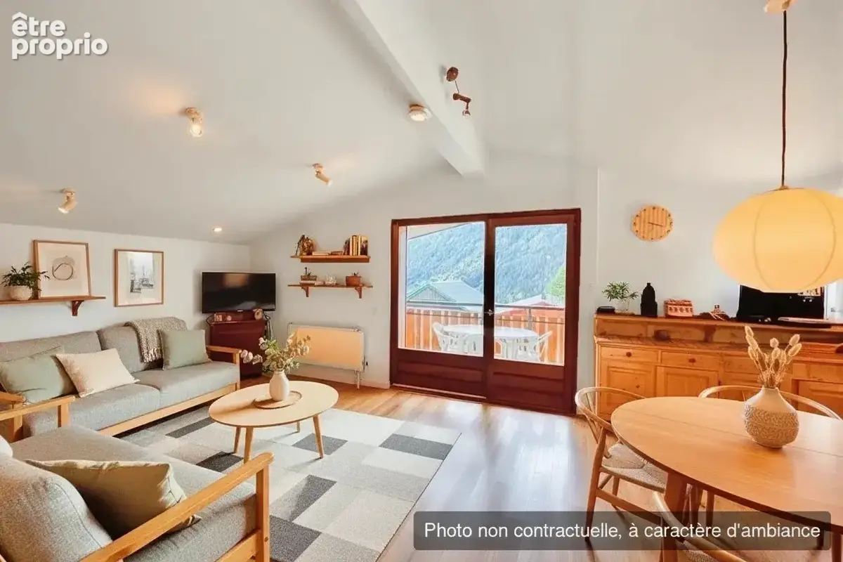Châtel - Dernier étage avec vue montagne - T2 + coin montagne - Garage - photo 3