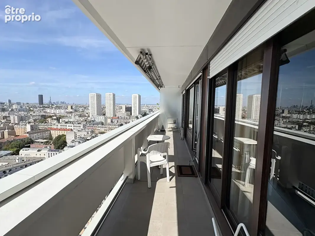 2 pièces - étage élevé - balcon - photo 2