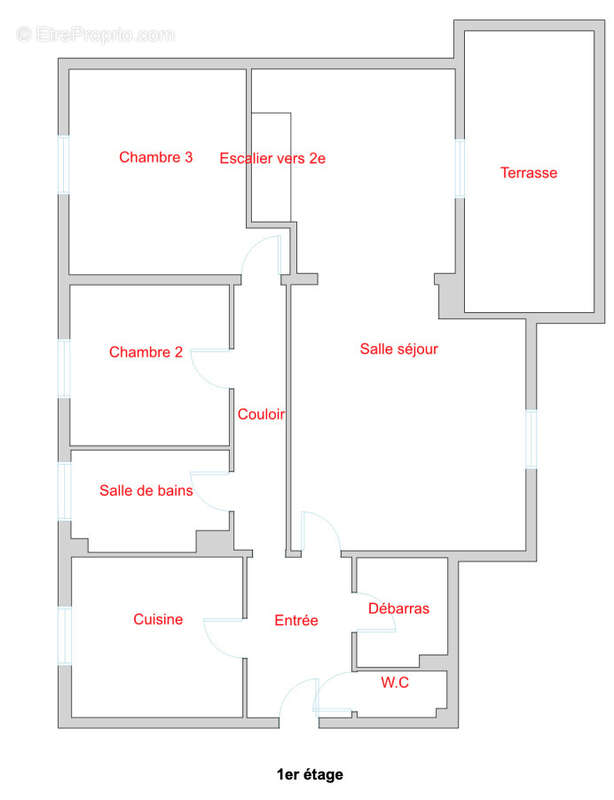 Appartement 5 pièces de 100 m2 - photo 14