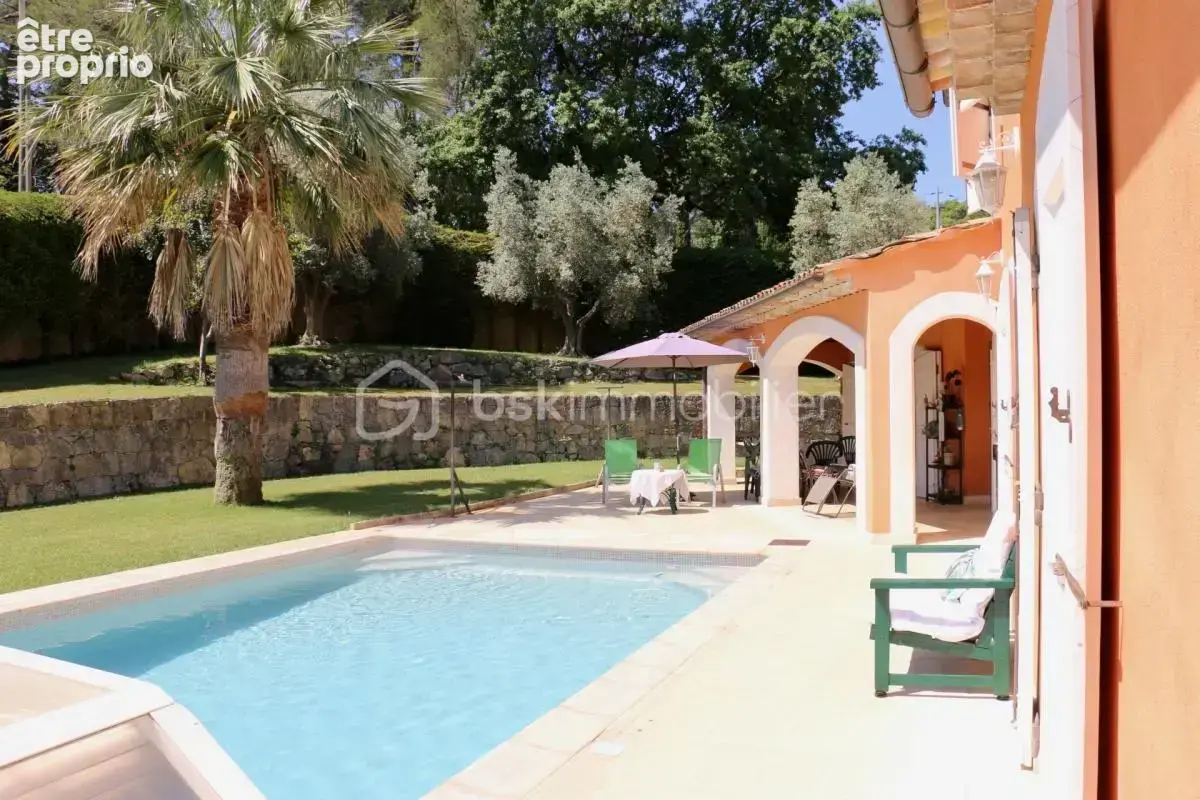 Bois d'Opio - villa avec piscine et appartement indépendant - photo 3