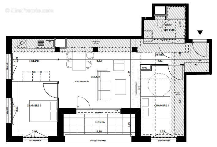 Appartement à SAINT-OUEN