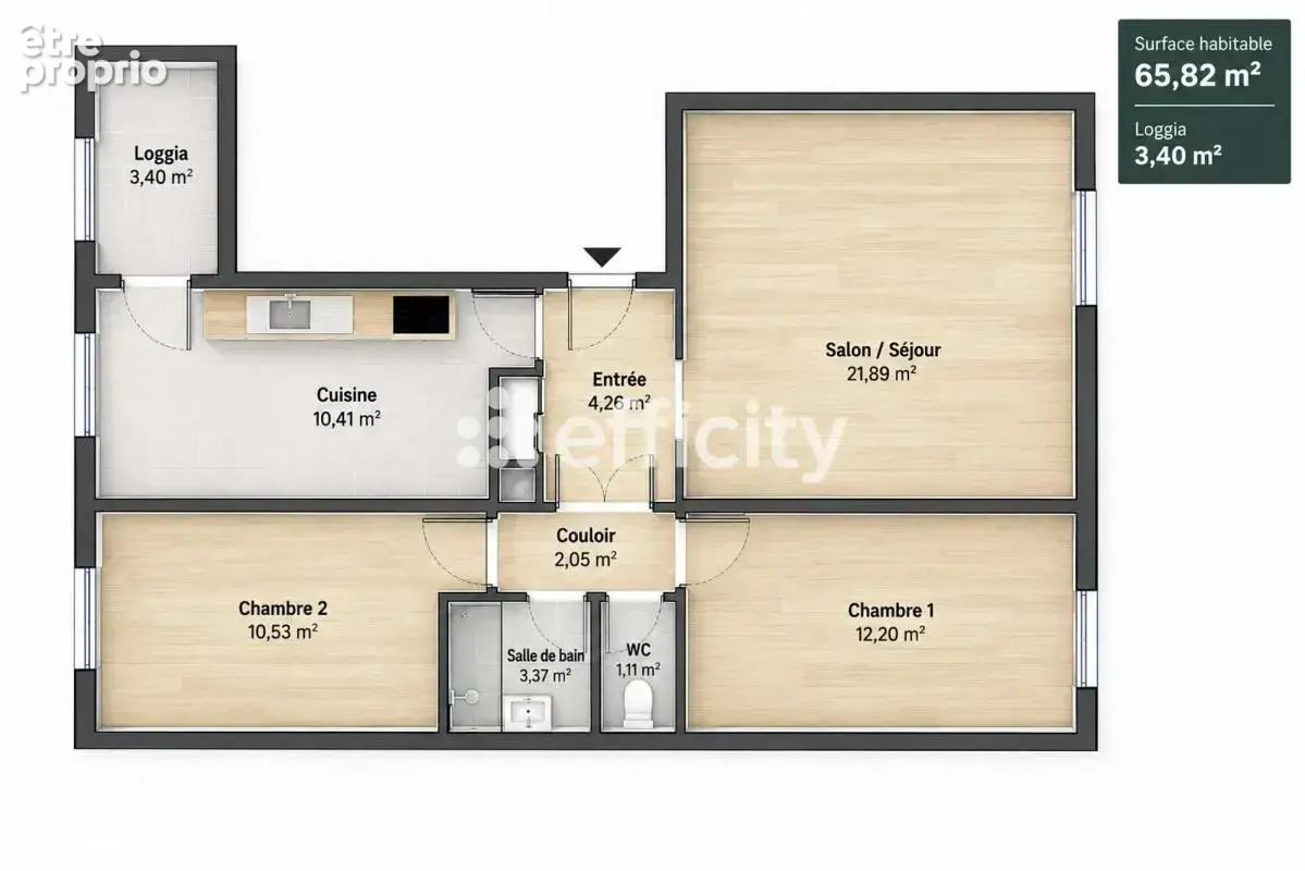 Appartement - photo 4