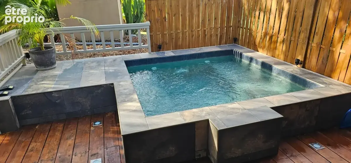 A vendre - bungalow entierement meuble et equipe avec terrain de 575m2 – saint francois - photo 3