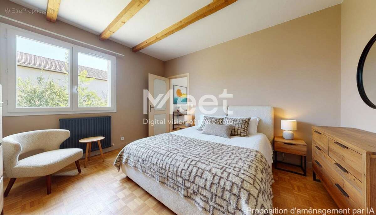 Vitry sur seine - côteau-malassis - maison 3 pièces de 65 m² avec jardin - proche metro - photo 9
