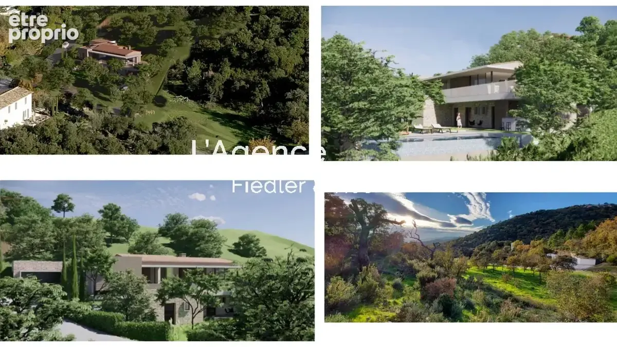 Ref 737 : terrain avec permis de construire – grimaud - photo 6
