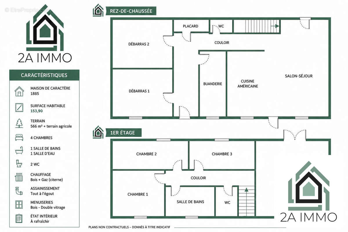 Maison 153 m² à Cisternes-La-Foret  - photo 2