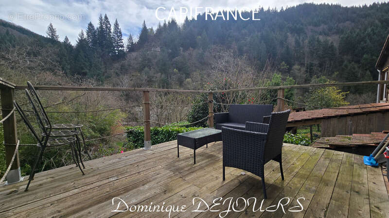 Vallée de l'Eyrieux entre rivière et Dolce Via - Petite maison immédiatement habitable - Vendue meublée - 44m² - Terrasse - photo 24