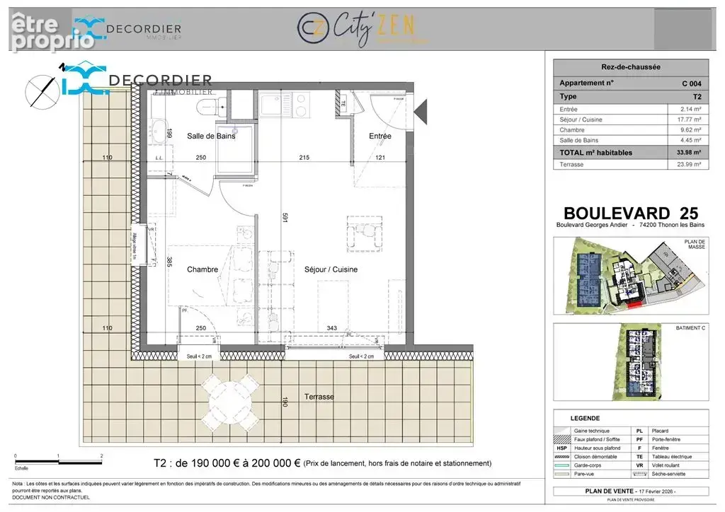 Thonon-les-bains appartement t2 neuf - photo 2