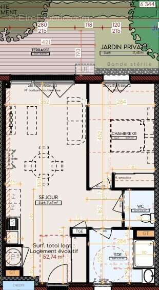 Appartement à TOURNEFEUILLE