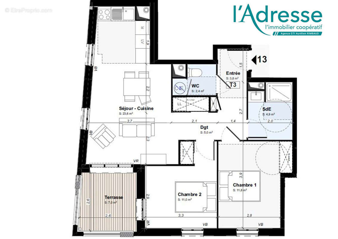 Appartement à ROCHEFORT