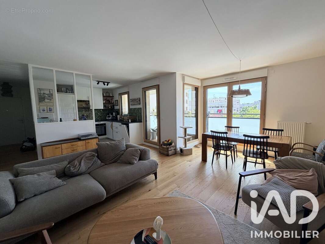 Appartement 91 m² à Montreuil  - photo 2