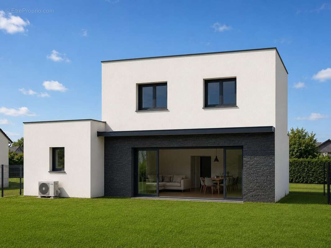 Photo retouchée - Maison à SORIGNY