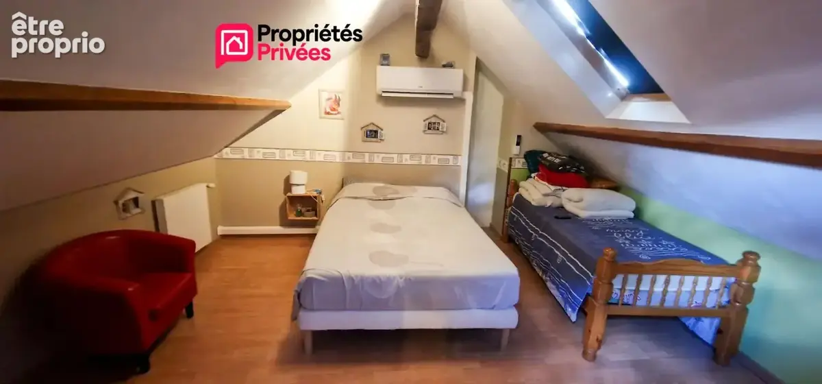 Maison 2 logements - 200 m²- 8 pièces - 6 chambres - terrain de 2158 m² - photo 7
