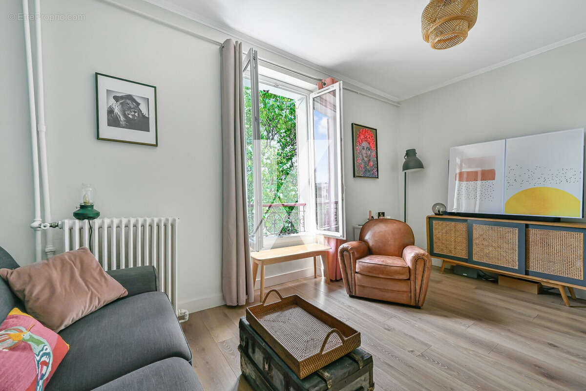 Séjour - Appartement à ASNIERES-SUR-SEINE